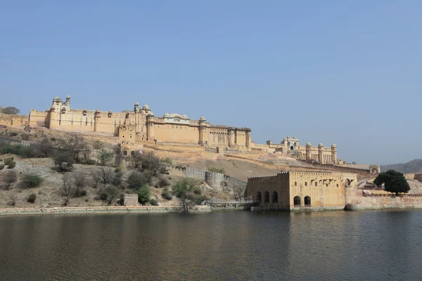 Ambra Palazzo di Jaipur in India — Foto Stock