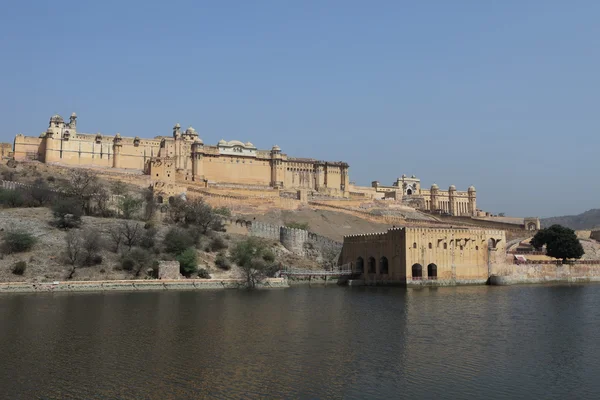 Ambra Palazzo di Jaipur in India — Foto Stock