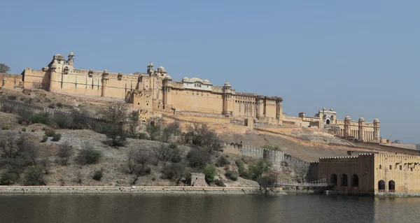 Ambra Palazzo di Jaipur in India — Foto Stock