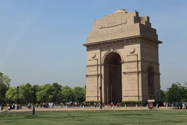 La Puerta de Delhi en Nueva Delhi India — Foto de Stock