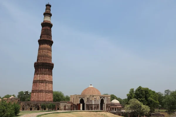 El Qutab Minar en Nueva Dehli India —  Fotos de Stock