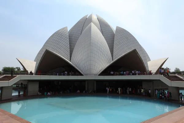 로터스 사원 델리 인도 — 스톡 사진