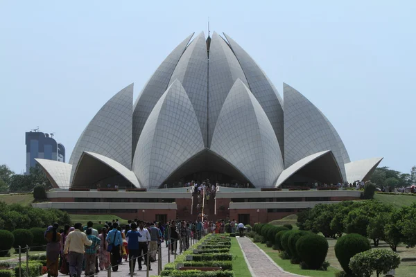 Lotus temple delhi Hindistan