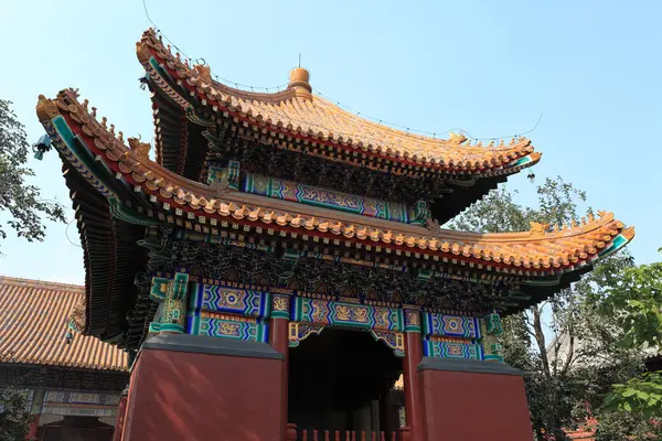 Lama tempel i Peking i Kina — Stockfoto