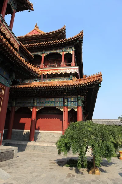 Der Lama-Tempel von Beijing in China — Stockfoto