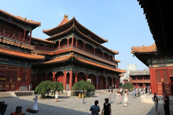 Pekin-Çin lama Tapınağı — Stok fotoğraf