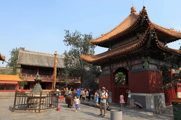 Lama tempel i Peking i Kina — Stockfoto