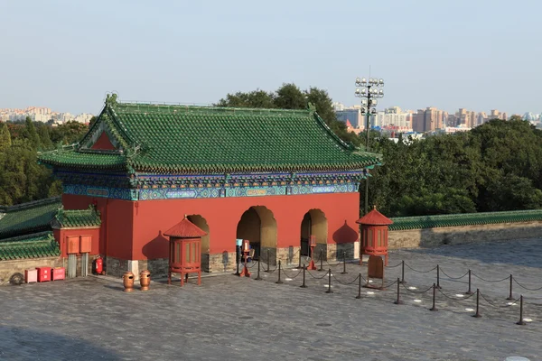 Himlens tempel i beijing porslin — Stockfoto