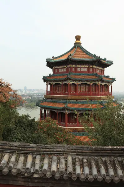 Het zomerpaleis van bejing in china — Stockfoto