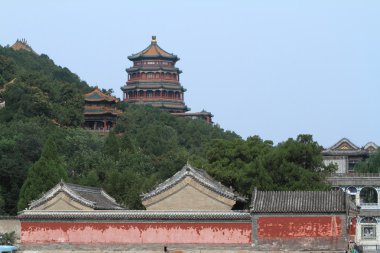 summer palace beijing Çin