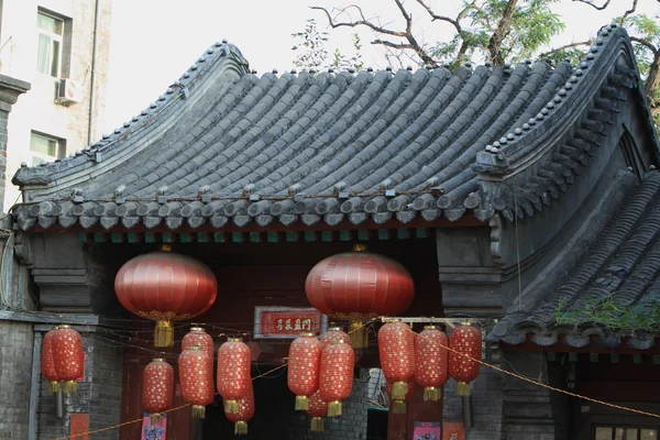 Старый китайский хутун — стоковое фото