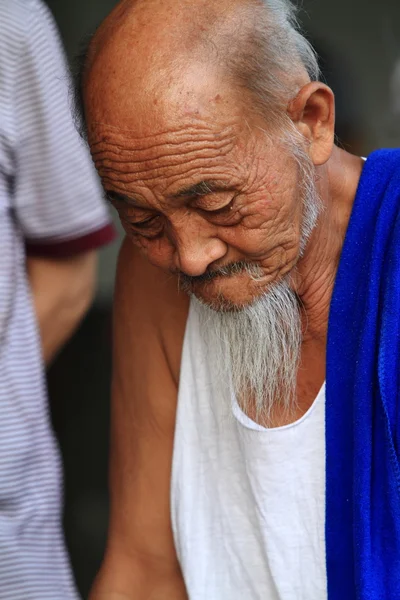 Alter chinesischer mann — Stockfoto