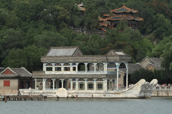 Το μαρμάρινο πλοίο από το ναό του ουρανού στο Πεκίνο — Φωτογραφία Αρχείου