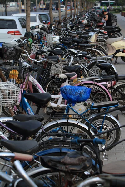 Bicicletas chinesas — Fotografia de Stock