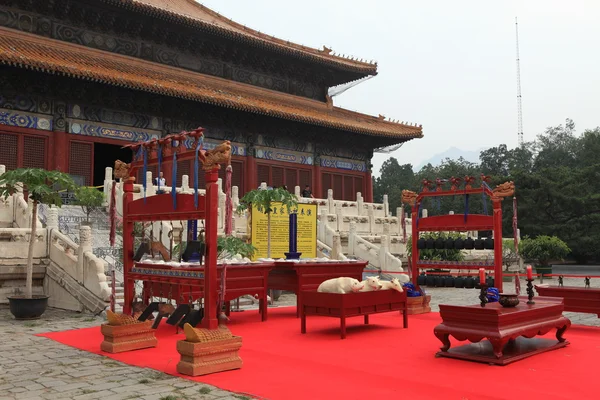 Het graf van de Ming van de Yongle Stapelplaats in China — Stockfoto