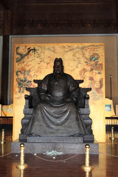 Statua dell'imperatore Yongle in Cina — Foto Stock