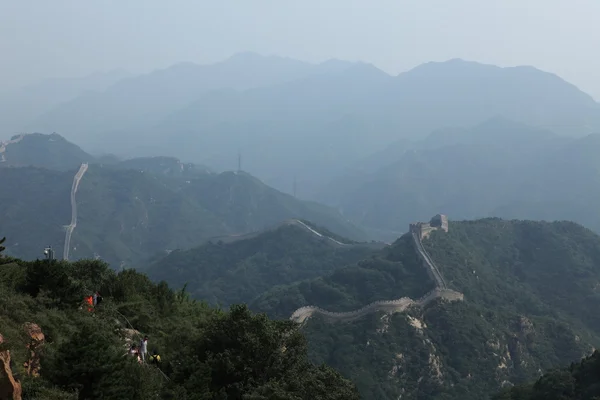 The Chinese Great Wall of Badaling — Stock Photo, Image