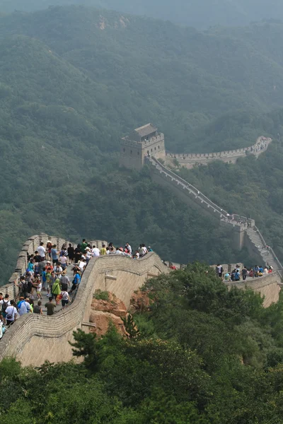 The Chinese Great Wall of Badaling — Stock Photo, Image