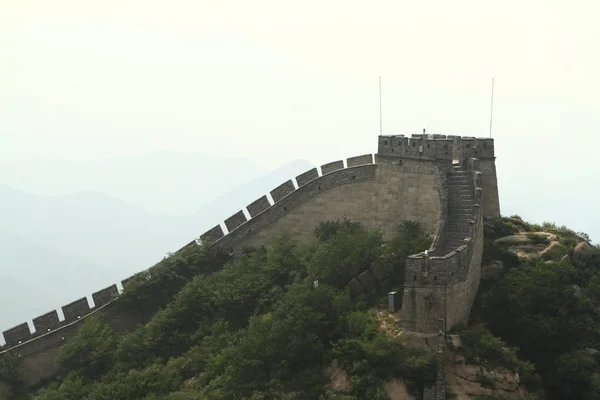 Китайская Великая стена бадалинга — стоковое фото