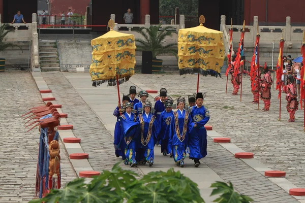 The Ceremony of the Ming Grave from the Emporer Yongle — Stock Photo, Image