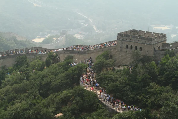 The Chinese Great Wall of Badaling — Stock Photo, Image