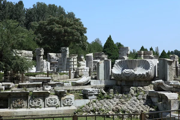 Le rovine francesi a Pechino — Foto Stock