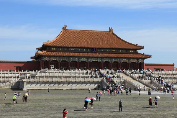 De verboden stad van Peking in China — Stockfoto