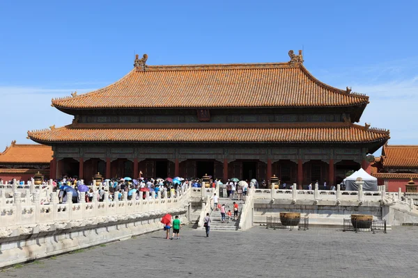 The Forbidden City of Beijing in China — Stock Photo, Image