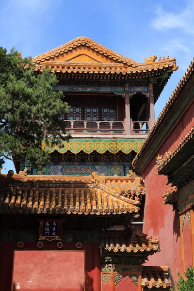 De verboden stad van Peking in China — Stockfoto