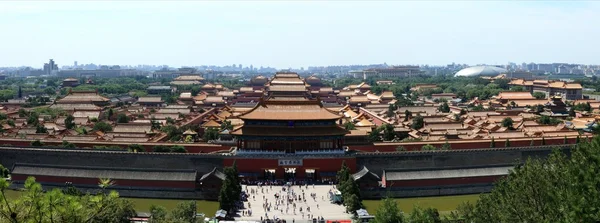 A Cidade Proibida de Pequim na China — Fotografia de Stock