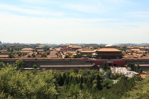 De verboden stad van Peking in China — Stockfoto