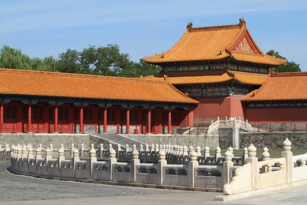 La Città Proibita di Pechino in Cina — Foto Stock