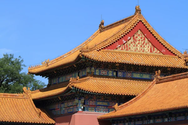 De verboden stad van Peking in China — Stockfoto