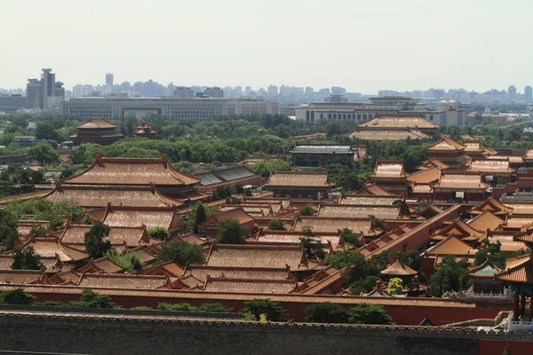 Zakazane Miasto Pekinu w Chinach — Zdjęcie stockowe