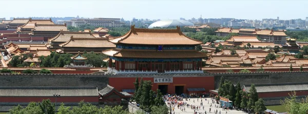 A Cidade Proibida de Pequim na China — Fotografia de Stock