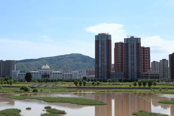 A város Chengde Kínában — Stock Fotó