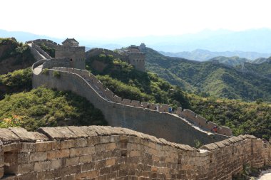 Çin Seddi Jinshanling yakın