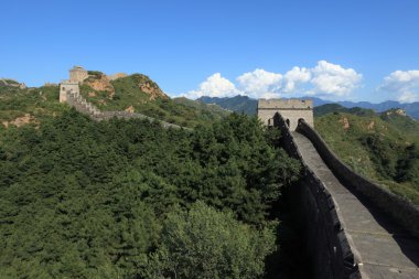 Çin Seddi Jinshanling yakın