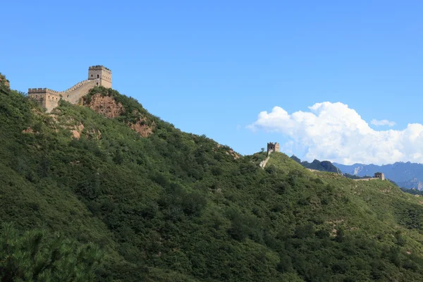 La Grande Muraglia Cinese vicino a Jinshanling — Foto Stock