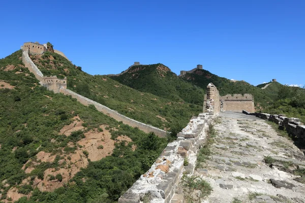 The Great Wall of China close to Jinshanling — Stock Photo, Image