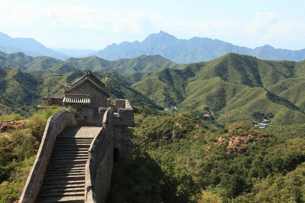 Velká čínská zeď blízko Jinshanling Velká čínská — Stock fotografie