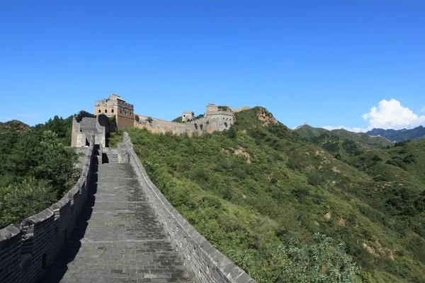 La Gran Muralla China cerca de Jinshanling —  Fotos de Stock