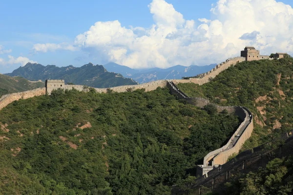 La Gran Muralla China cerca de Jinshanling — Foto de Stock