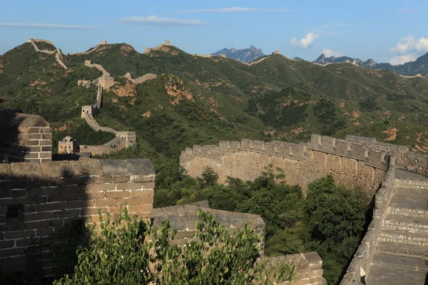 Το Σινικό τείχος της Κίνας, κοντά στο Jinshanling — Φωτογραφία Αρχείου
