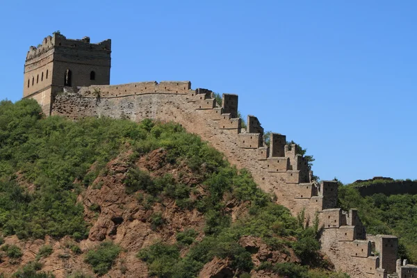 La Gran Muralla China cerca de Jinshanling — Foto de Stock