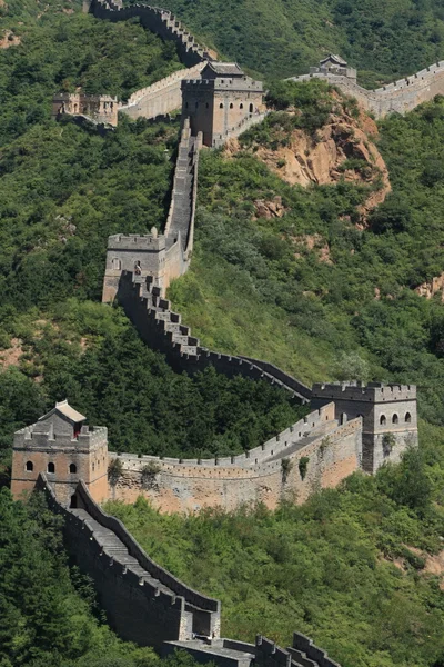 The Great Wall of China close to Jinshanling — Stock Photo, Image