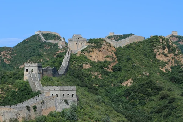 The Great Chinese Wall close to Jinshanling — Stock Photo, Image