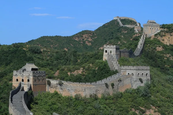 De grote Chinese muur dichtbij Jinshanling — Stockfoto