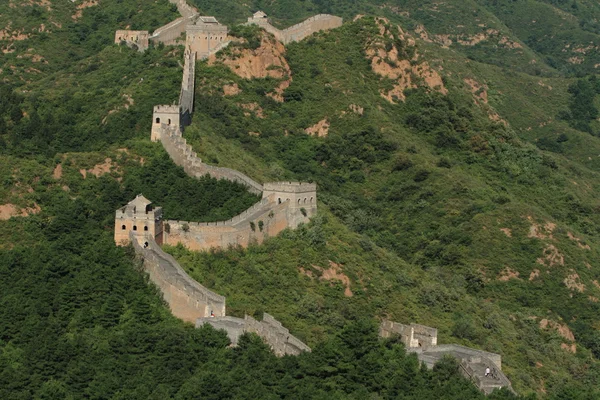 De grote Chinese muur dichtbij Jinshanling — Stockfoto