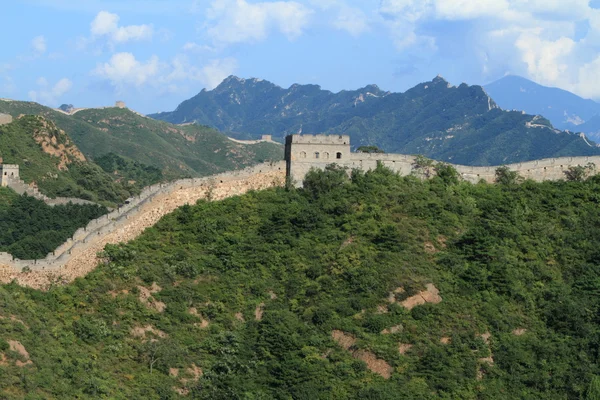 The Great Chinese Wall close to Jinshanling — Stock Photo, Image